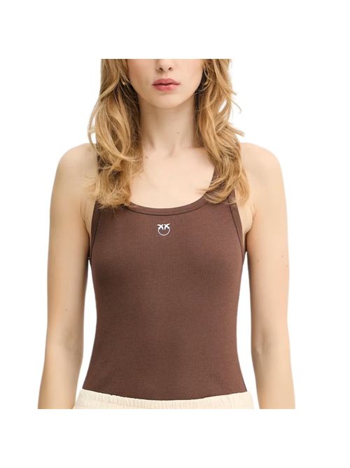 Canotta con logo Calcolatore Pinko PINKO | 100807-A338L78