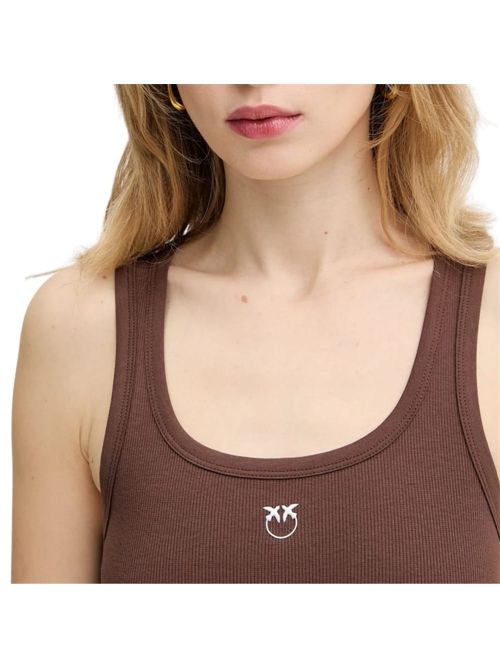 Canotta con logo Calcolatore Pinko PINKO | 100807-A338L78