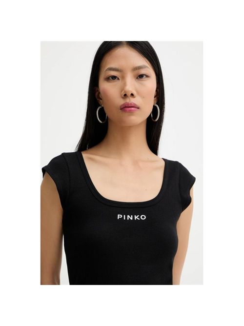 Top a costine Tenace con logo Pinko PINKO | 105511-A338Z99