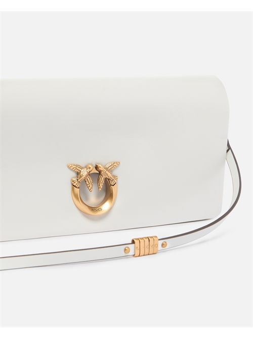 Pochette a tracolla media Love Bag Click Soft Horizontal in pelle Pinko PINKO | 106022-A0QOZ15Q