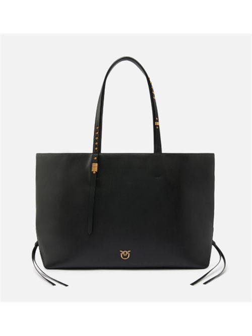 Borsa shopper media in pelle con dettagli in metallo Pinko PINKO | 106184-A0QO-Z99Q