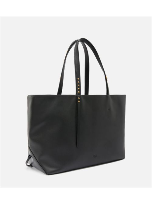 Borsa shopper media in pelle con dettagli in metallo Pinko PINKO | 106184-A0QO-Z99Q