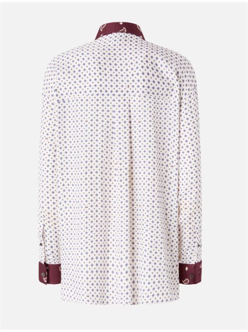 Camicia con motivo cravatteria e stampa piazzata Cher Pinko PINKO | 106202-A31K-YR1