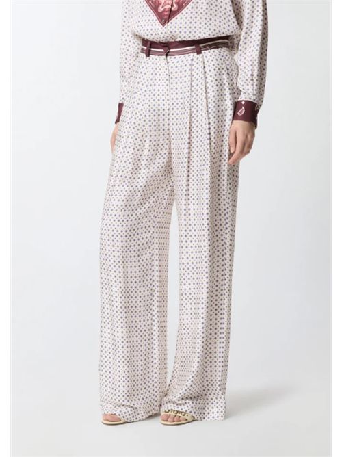 Pantalone con motivo cravatteria Ruth Pinko PINKO | 106203-A31K-BBA