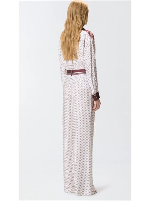 Pantalone con motivo cravatteria Ruth Pinko PINKO | 106203-A31K-BBA