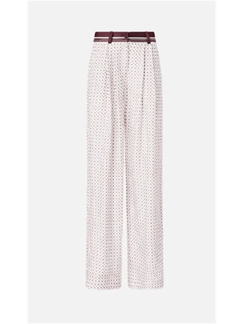 Pantalone con motivo cravatteria Ruth Pinko PINKO | 106203-A31K-BBA