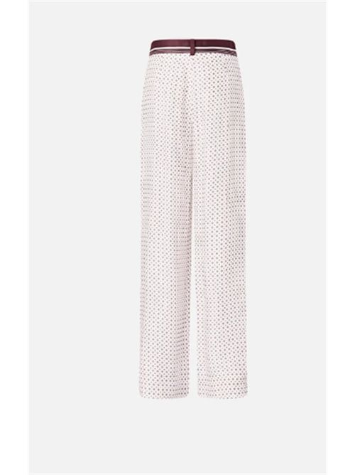Pantalone con motivo cravatteria Ruth Pinko PINKO | 106203-A31K-BBA