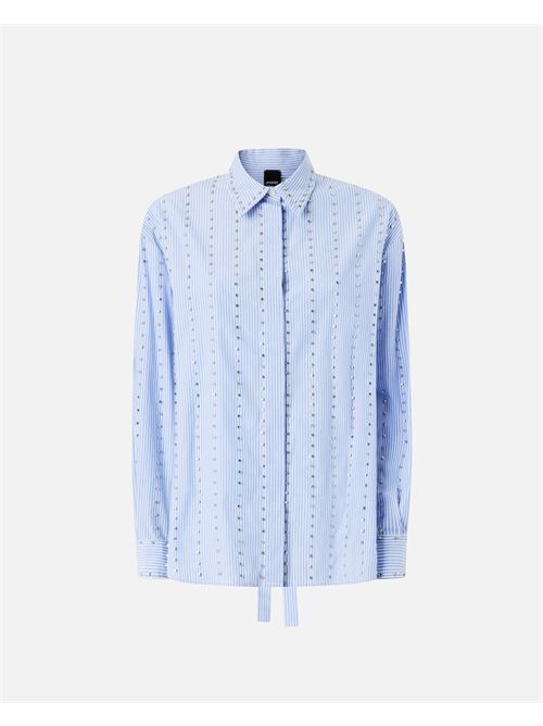 Camicia a righe con decorazione gioiello Pinko PINKO | 106225-A32RZE5