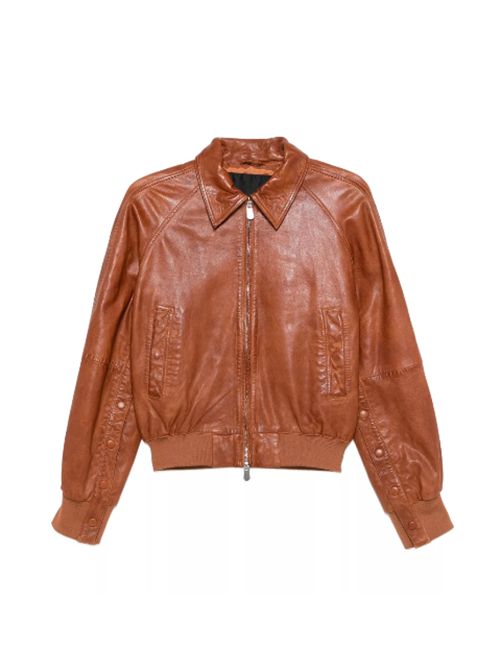 Bomber in pelle lavata Barbra Pinko PINKO | 106233-A31XL38