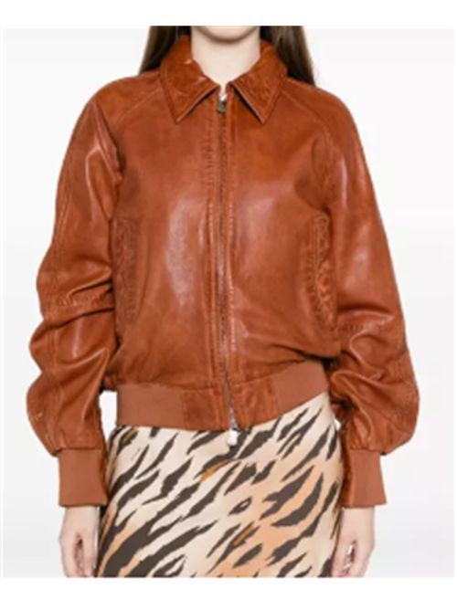 Bomber in pelle lavata Barbra Pinko PINKO | 106233-A31XL38