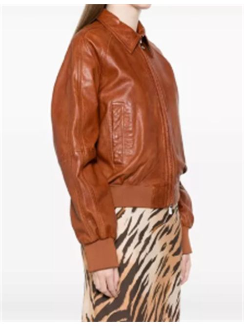 Bomber in pelle lavata Barbra Pinko PINKO | 106233-A31XL38