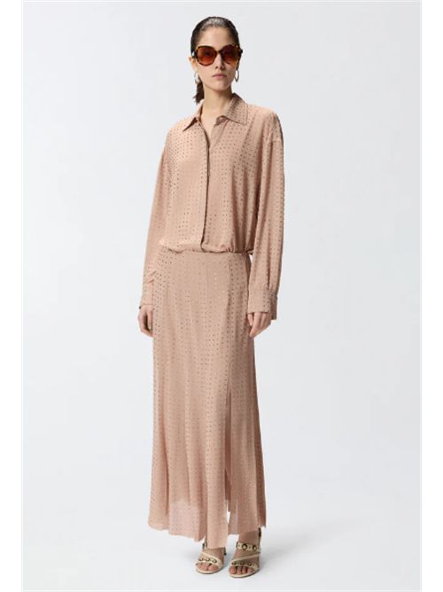 Gonna midi con frange e strass Rucola PINKO | 106260-A32X-Q24
