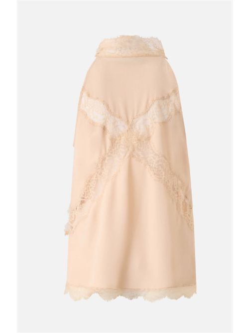 Top con scollo all'americana e pizzo Mandarancio Pinko PINKO | 106263-A32Y-Q35