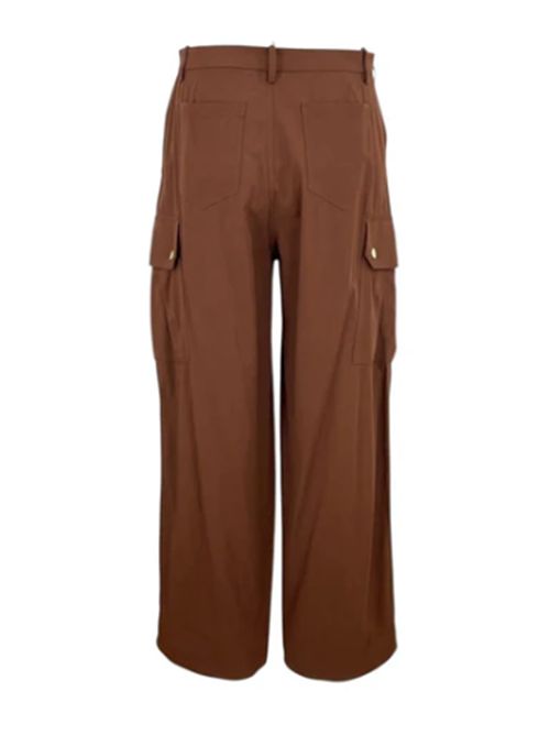 Pantalone in cotone fluido con tasche cargo Rosalin Pinko PINKO | 106278-A2ER-L78