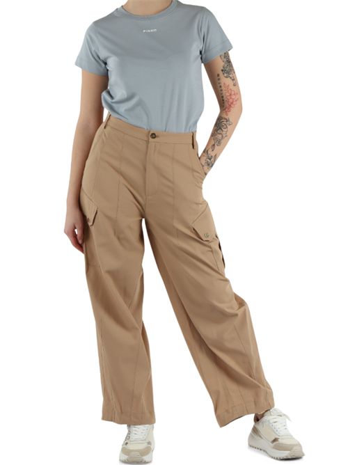 Pantalone in cotone fluido con tasche cargo Rosalin Pinko PINKO | 106278-A2ERD41