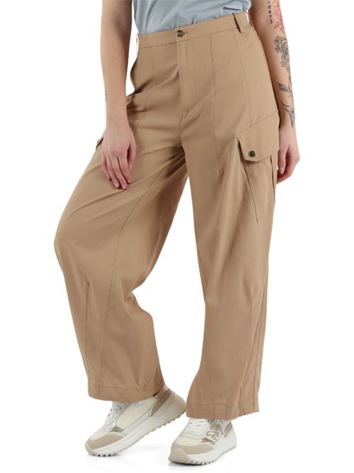 Pantalone in cotone fluido con tasche cargo Rosalin Pinko PINKO | 106278-A2ERD41