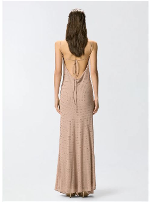 Abito slipdress lungo con strass Farro Pinko PINKO | 106299-A32XQ24