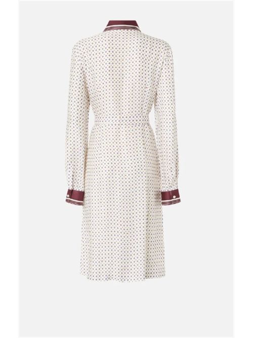 Abito chemisier midi con stampa cravatteria Elicia Pinko PINKO | 106331-A34R-BBA