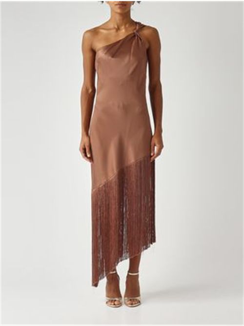 Abito midi con frange Kiwi Pinko PINKO | 106352-A33DL50