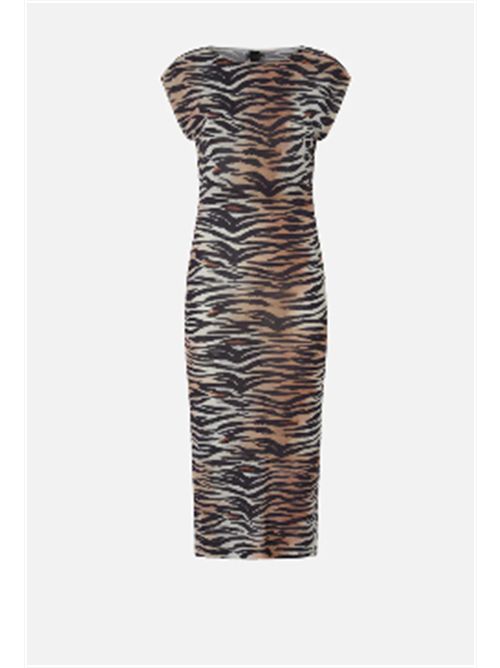 Abito midi a tubino con stampa animalier Epicentro Pinko PINKO | 106371-A356ZC8