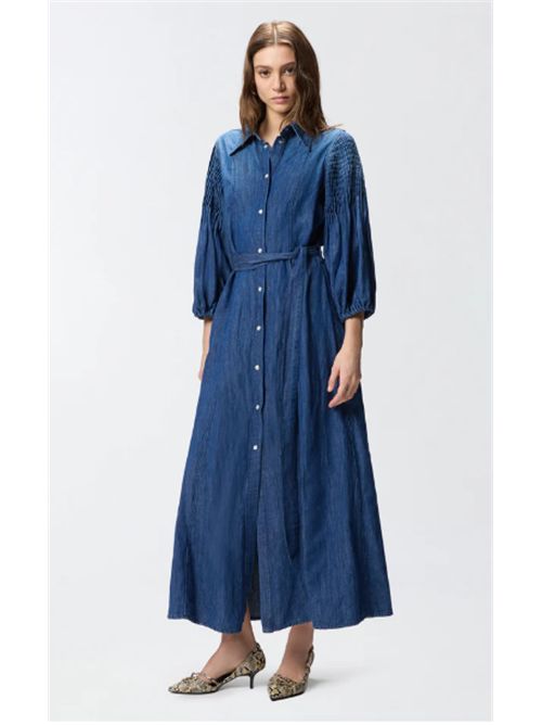 Abito chemisier lungo in denim Odalisca Pinko PINKO | 106401-A33J-PJL