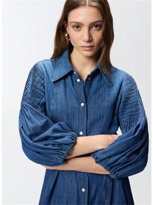 Abito chemisier lungo in denim Odalisca Pinko PINKO | 106401-A33J-PJL