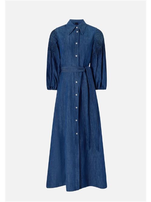 Abito chemisier lungo in denim Odalisca Pinko PINKO | 106401-A33J-PJL