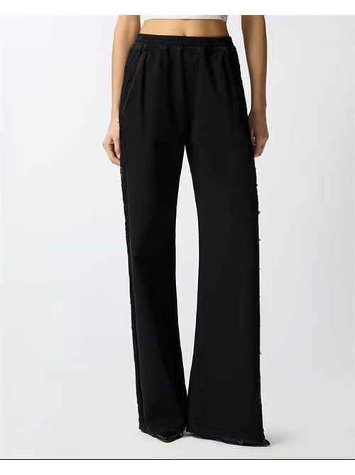 PALCO PANTALONE LIGHT BLK BLK  PINKO PINKO | 106422-A33UZ99