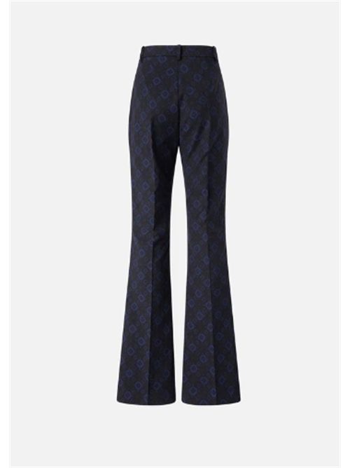 Pantaloni con motivo geometrico e floreale Laila Pinko PINKO | 106471-A319-ZE3