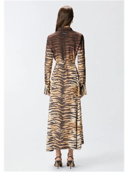 Abito chemisier lungo con stampa animalier Annabel Pinko PINKO | 106543-A37RZC8