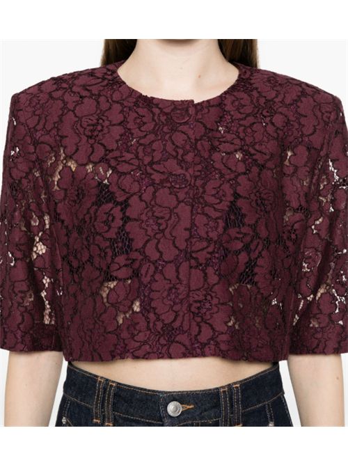 Giacca corta in pizzo rebrodè Platano Pinko PINKO | 106552-A330R57