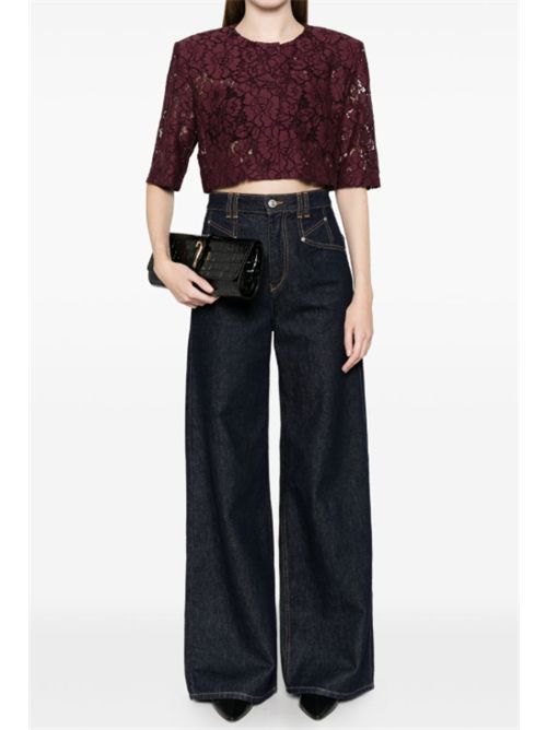 Giacca corta in pizzo rebrodè Platano Pinko PINKO | 106552-A330R57