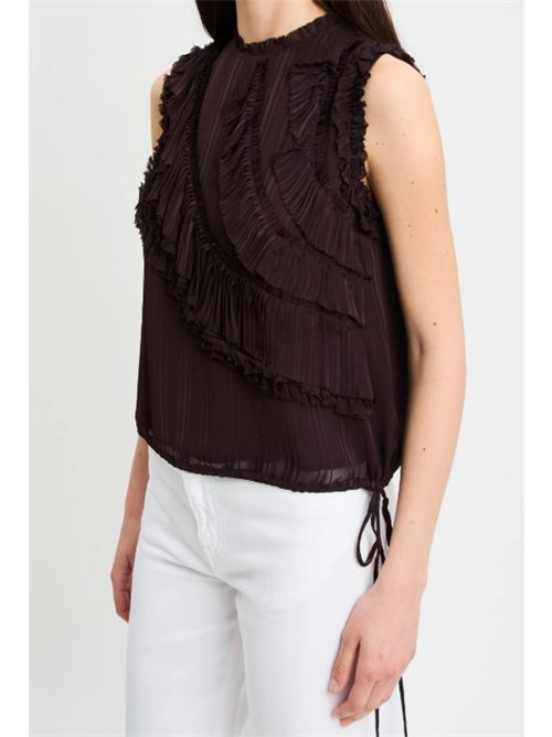 Top con volant Lark Pinko PINKO | 106566-A373-M28