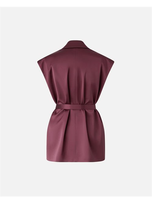 Giacca smanicata in satin PINKO PINKO | 106585-A1Y5R57