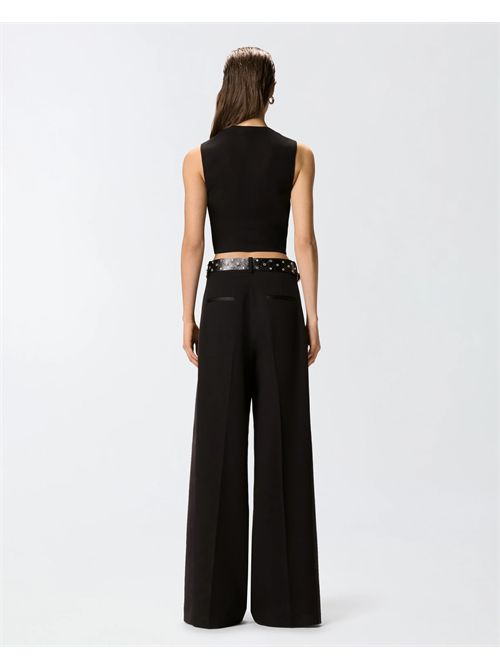 Gilet con bottoni rose gioiello PINKO PINKO | 106593-A2Q2Z99