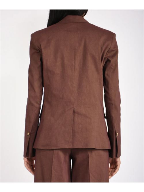 Giacca monopetto in misto lino Freda Pinko PINKO | 106597-A34IL78