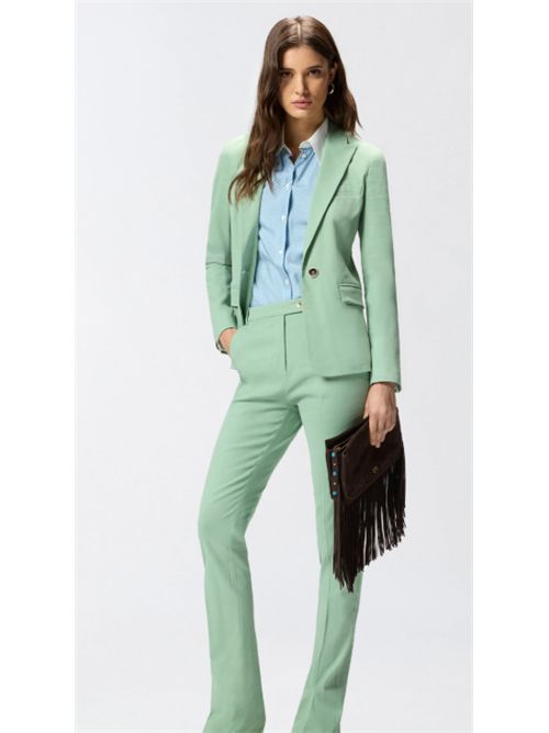 Giacca monopetto in misto lino Freda Pinko PINKO | 106597-A34IT80