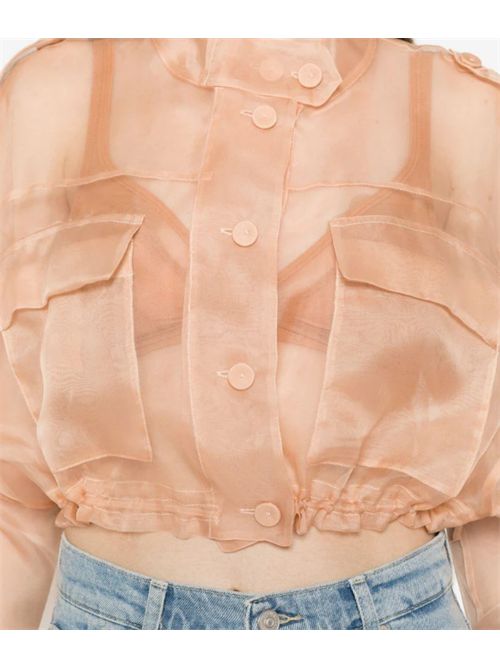 Giacca in organza di seta Longan Pinko PINKO | 106603-A2DJQ35