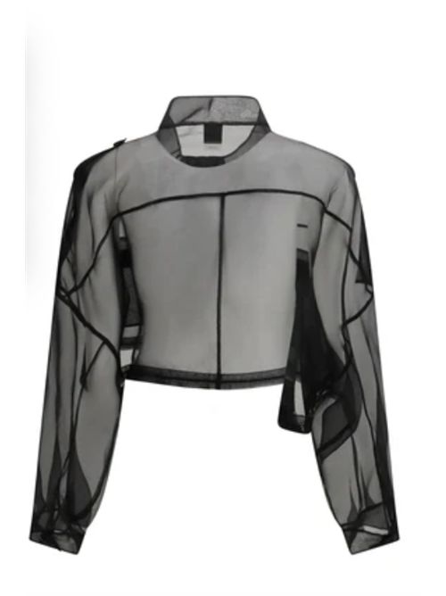 Giacca in organza di seta Longan Pinko PINKO | 106603-A2DJZ99