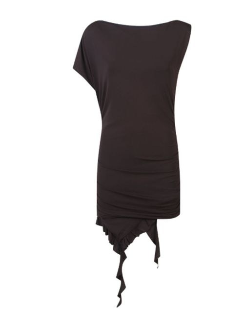 Abito monospalla in crepe Alisha Pinko