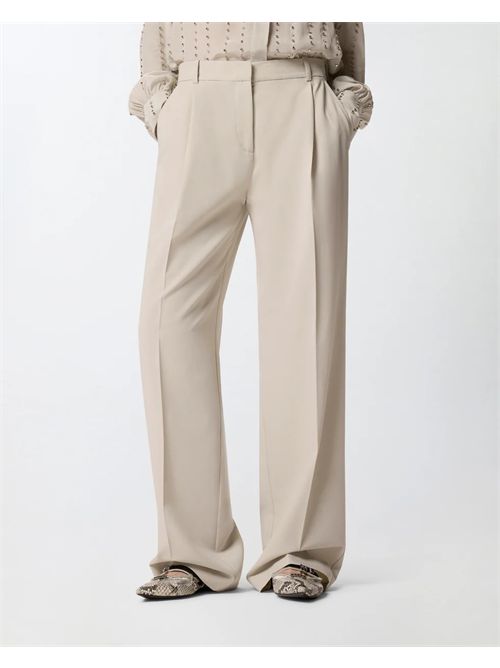 Pantalone fluido con piega stirata Paula Pinko PINKO | 106607-A18EI18