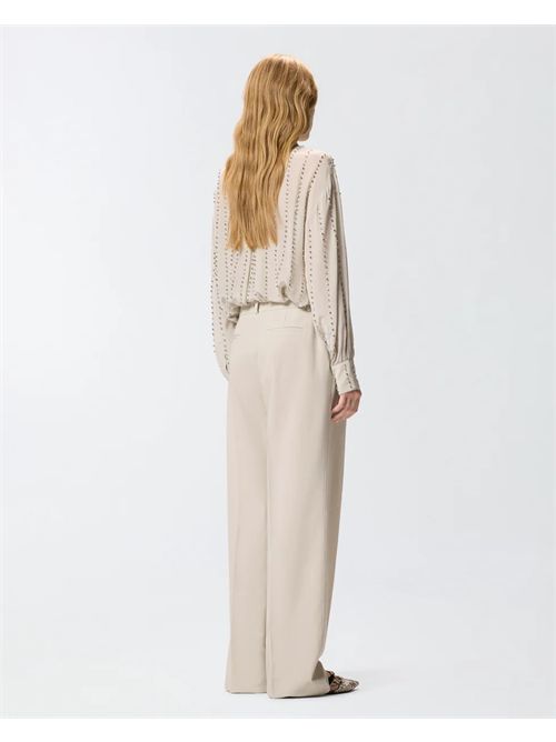 Pantalone fluido con piega stirata Paula Pinko PINKO | 106607-A18EI18