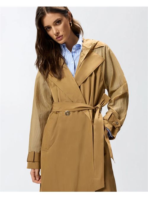 Trench con inserti trasparenti PINKO PINKO | 106611-A325C82