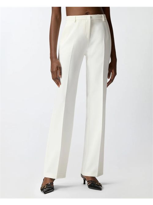 Pantalone in tela con piega stirata Eucalipto Pinko PINKO | 106632-A32ZZ07