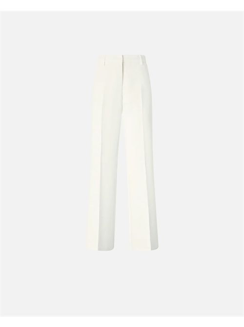 Pantalone in tela con piega stirata Eucalipto Pinko PINKO | 106632-A32ZZ07