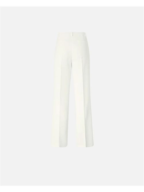 Pantalone in tela con piega stirata Eucalipto Pinko PINKO | 106632-A32ZZ07