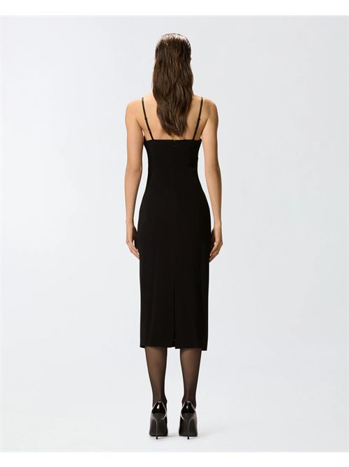 Abito midi aderente con ricamo gioiello Carruba Pinko PINKO | 106637-A31PZ99