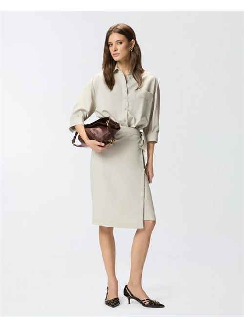 Abito midi con parte superiore a camicia Ariane Pinko PINKO | 106654-A18EI18