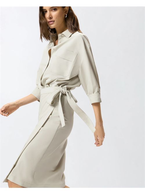 Abito midi con parte superiore a camicia Ariane Pinko PINKO | 106654-A18EI18
