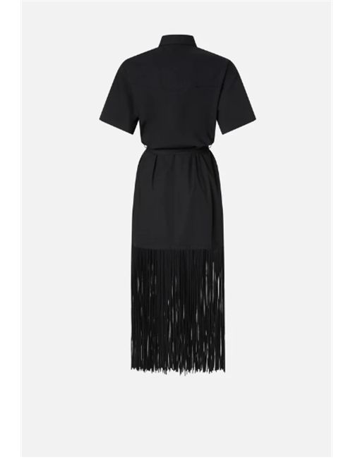 Abito chemisier lungo con frange e dettagli metallici Avigliano Pinko PINKO | 106827-A2LDZ99